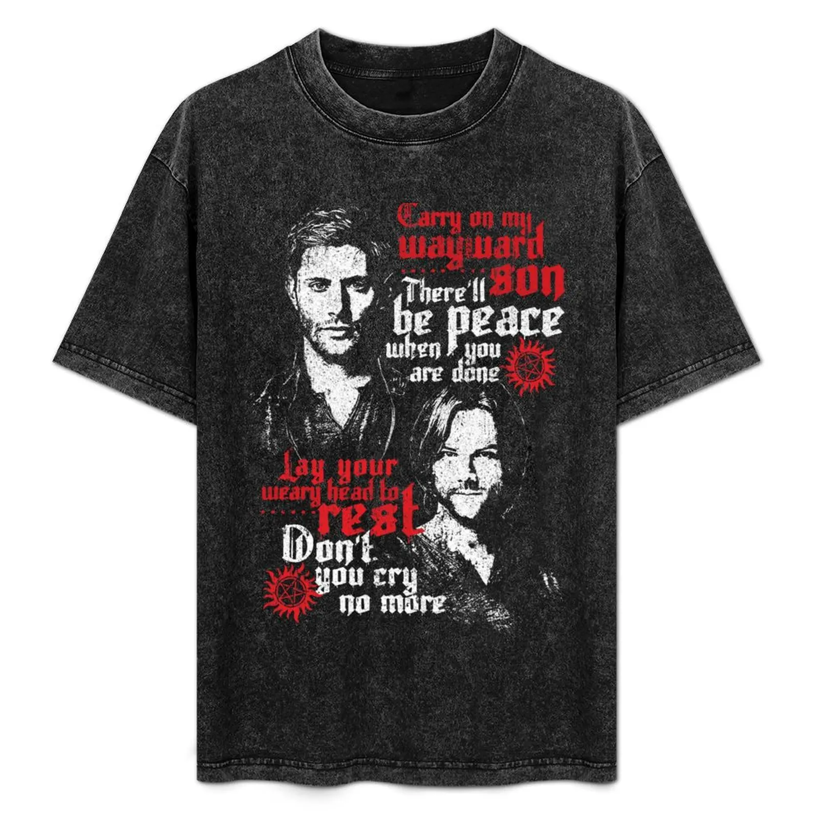 

Wayward Sons T-Shirt Non-Shrink Basic Cotton T-Shirt