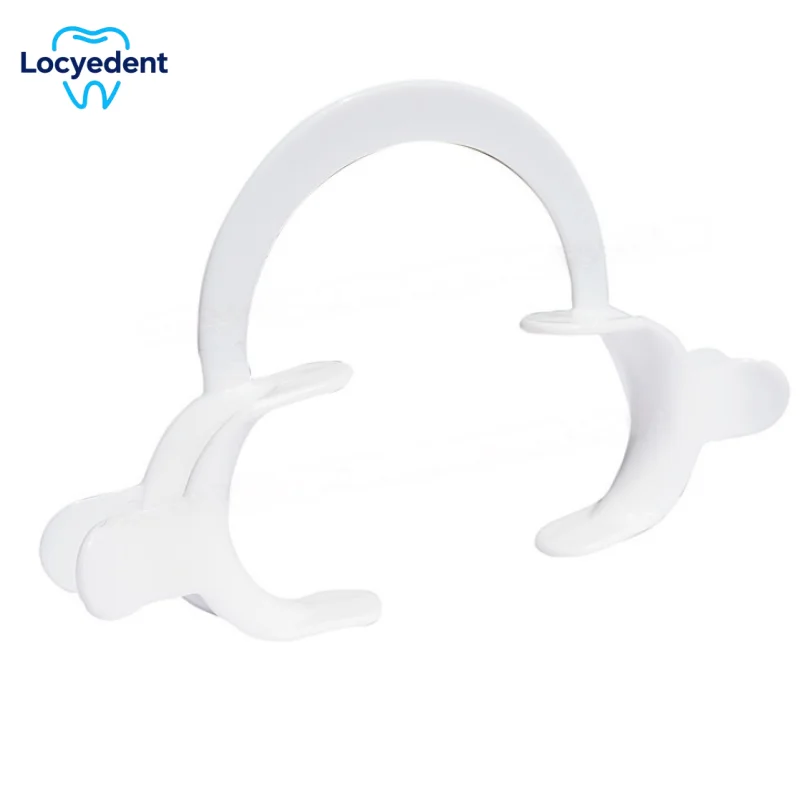 50Pc Dental Mouth Opener Orthodontic Cheek Retractor Lip C-Shape for Kids Plastic Soft Teeth Whitening Dentistry Oral Care Tools