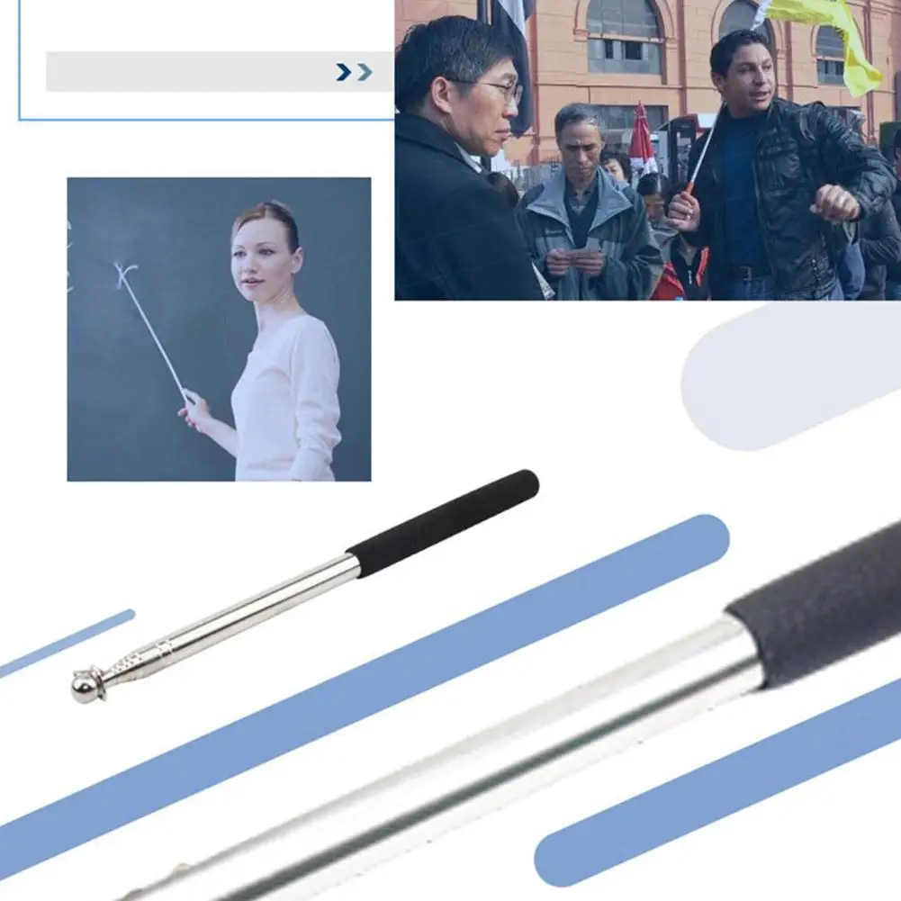 High-end Teaching Aids Teachers Pointing Rod Pointer Stick White Board Reading Blackboard Extendable Scalable Accessories