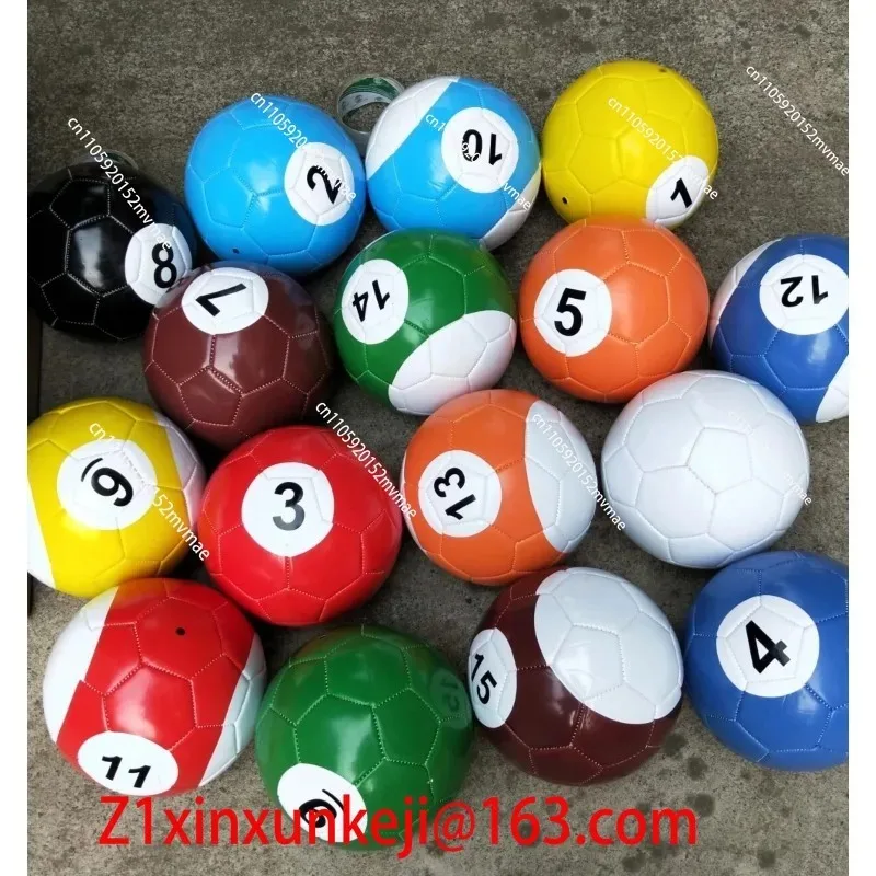 2/ 3/ 4/ 5#16 Pcs Gaint Snookball Snook Snooker Street Soccer Ball Game Huge Billiards Pool Football Sport Toy