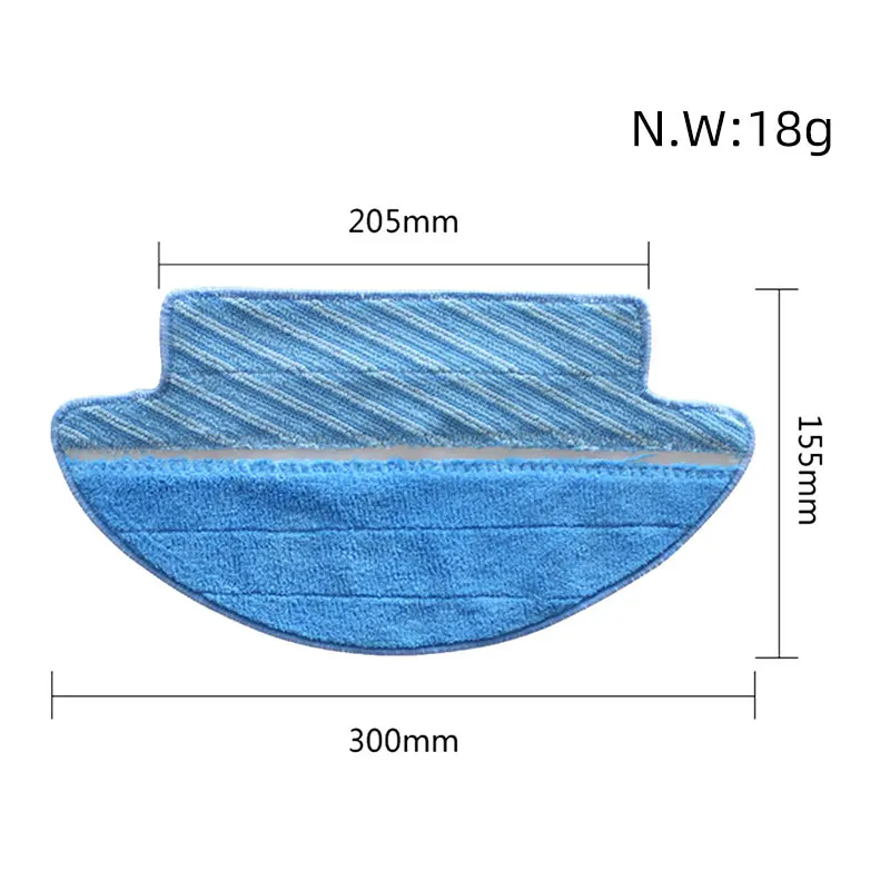 For Conga 3090/Viomi 1X Main Roller Side Brush Hepa Filter Mop Cloth Rag Replacement Cleaner Spare Parts Robot Vacuum Accessory