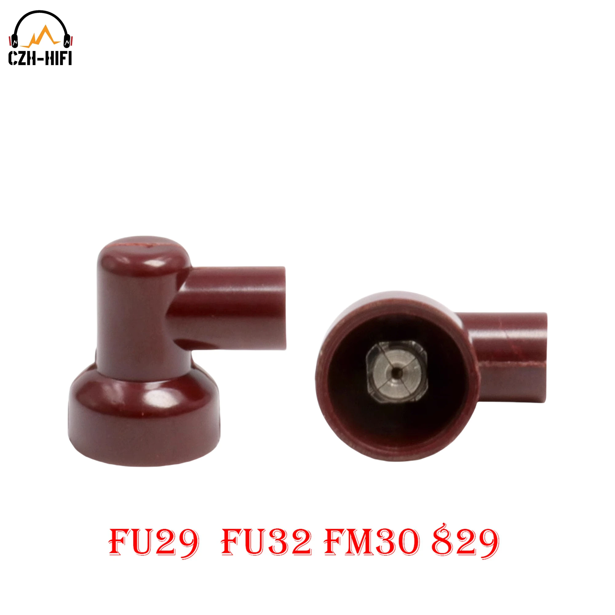 1pc Bakelite Vacuum Tube Eletric Valve Anode Plate Cap Hat for 805 811 572B WE310A FU29 Amplifier DIY Kits