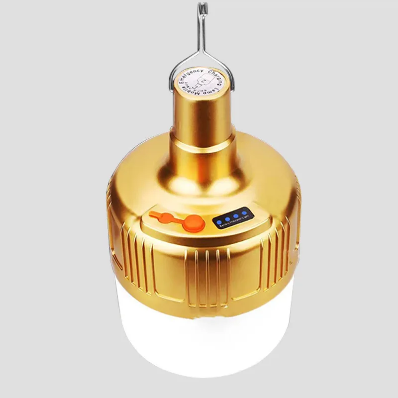 Newest Outdoor USB Rechargeable Mobile LED Lamp Bulbs Emergency Light Portable Hook UP Camping Lights Home Decor Night Light