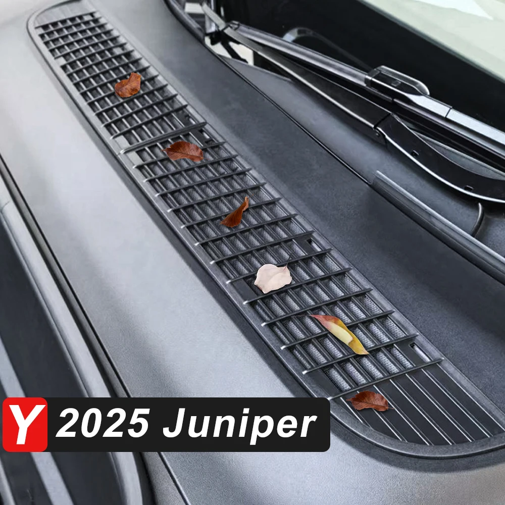 Para Tesla Model Y Juniper 2025 2026: Rede Protetora Contra Insetos para Porta-Malas Dianteiro, Anti-Insetos, Anti-Poeira, Grelha Interna de Ventilação, Capa Protetora de Entrada de Ar