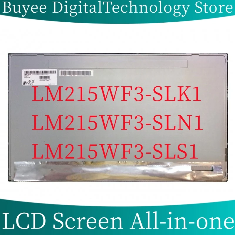 

90 New 21.5 Inch LM215WF3-SLK1 LM215WF3-SLN1 LM215WF3-SLS1 30Pins LCD Screen Display 1920*1080 FHD All-in-one Panel