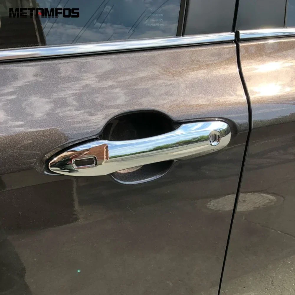 For Toyota Camry XV70 2017-2024 2025 /Corolla Avalon Prius 2019-2025 Chrome Door Handle Cover Trim Protector Car Accessories