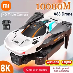 Xiaomi A88 Drone 8K Profesional Dual-Camera Aerial Photography 360 Obstacle Avoidance Flow Positioning Fold Quadcopter Toy