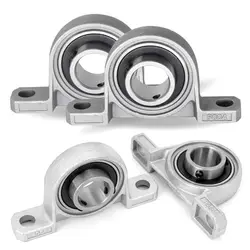 8-30mm Bore Ball Bearing Pillow Block Mounted Support Pillow Block Bearing Insert Linear Shaft Thrust Bearing KP000 KP001 KP002