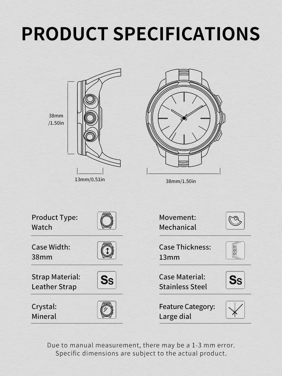 Fossil Women's Automatic Mechanical Watch Rose Gold-Tone Case Skeleton Dial Gray Leather Strap Elegant Vintage Aesthetic