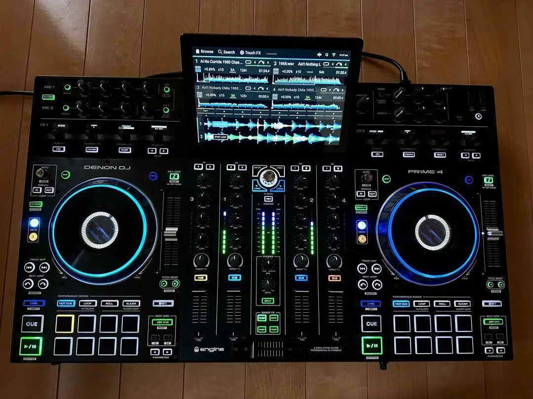 VENTAS CALIENTES Nuevo controlador de DJ original Denon DJ PRIME 4 independiente de 4 decks