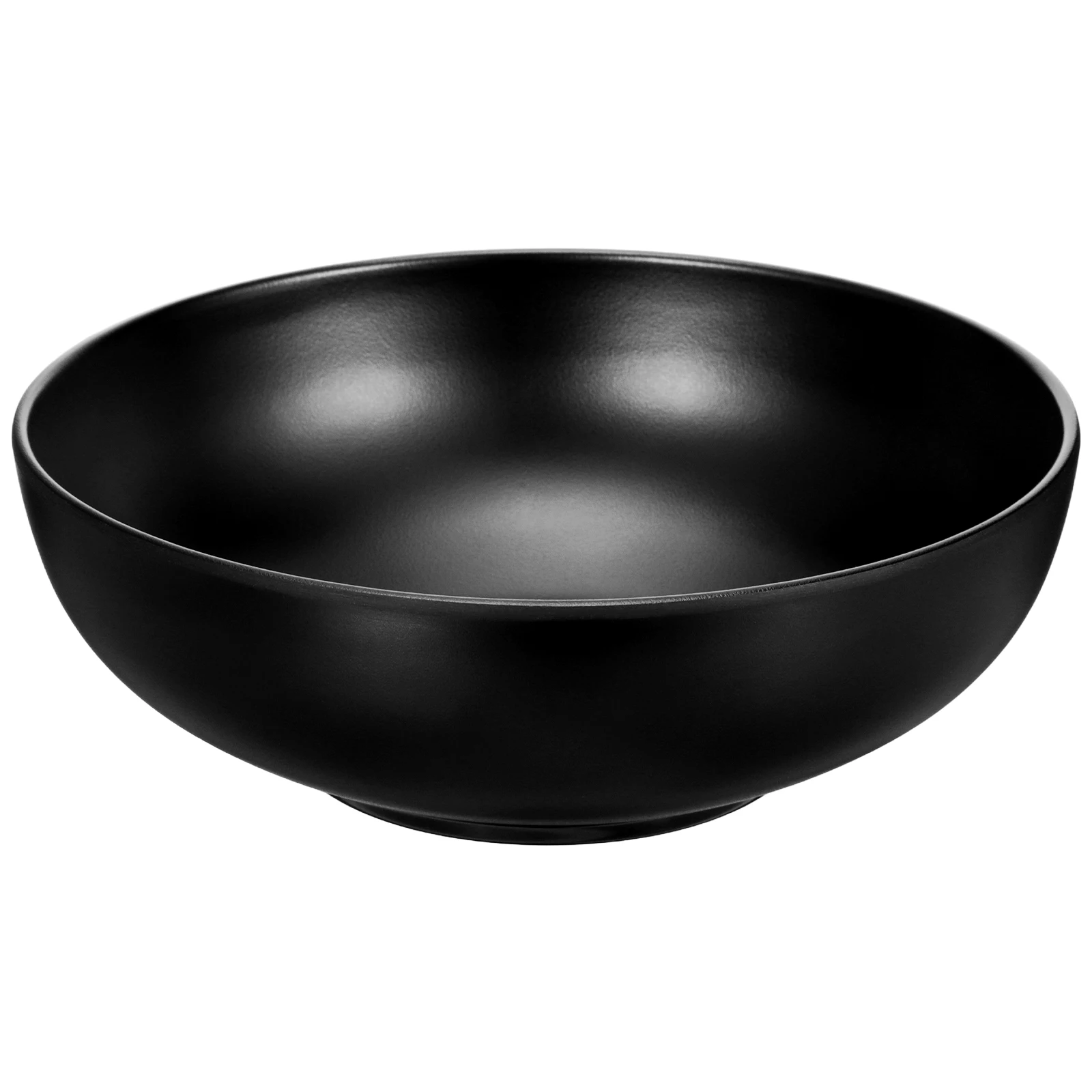 

Melamine Ramen Bowl Black Imitation Porcelain Noodle Container Japanese Style Soup Cereal Bowl A5 Tableware for Kitchen