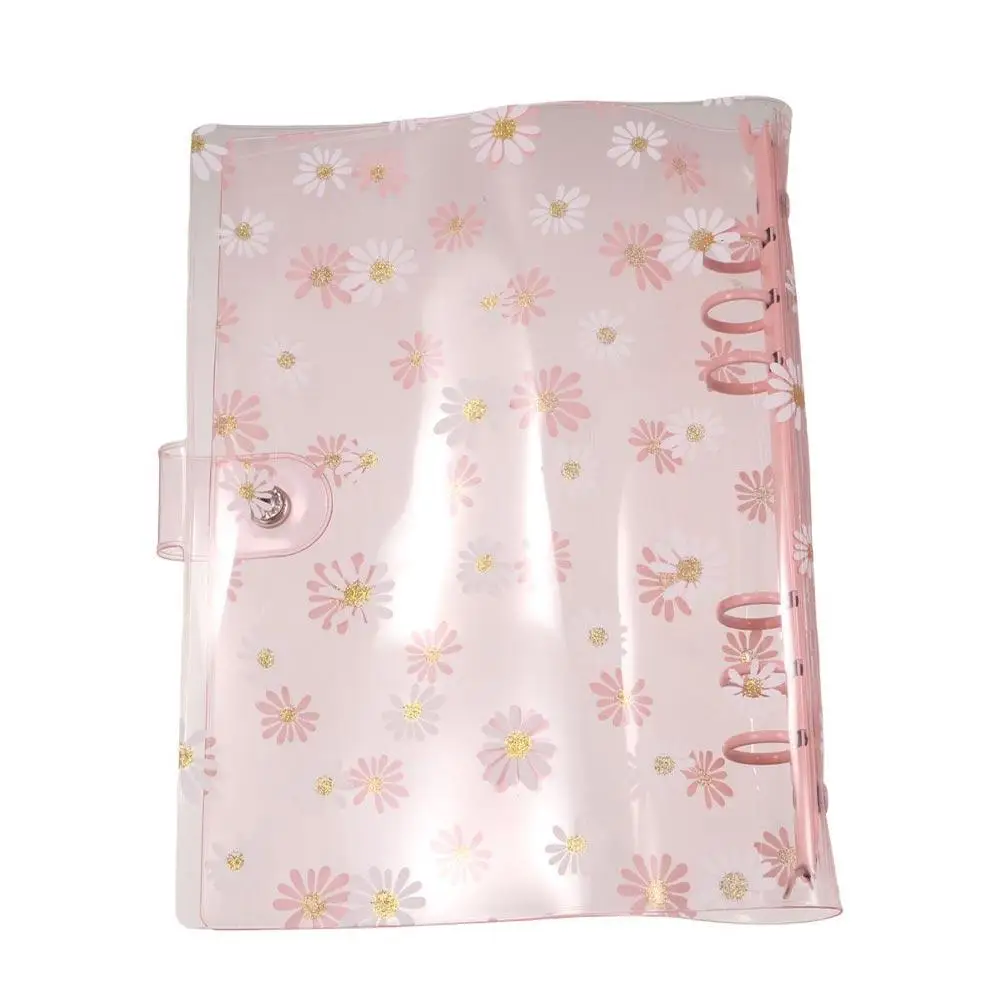 

Shell Loose Leaf Ring Journal Binder 6 Hole A6 A5 Notebook Cover Binder File Folder Literary Binder Shell Daisy Notebook Binder