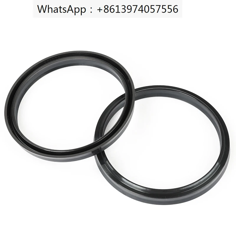 

10pcs Type hydraulic cylinder dust ring double lip c-shaped wear-resistant oil seal size of rubber ring