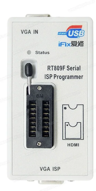 RT809F LCD High-Speed ISP USB Programmer Kit BIOS Burner RT809F Programmer Supporting Various Read-Write Online Programming