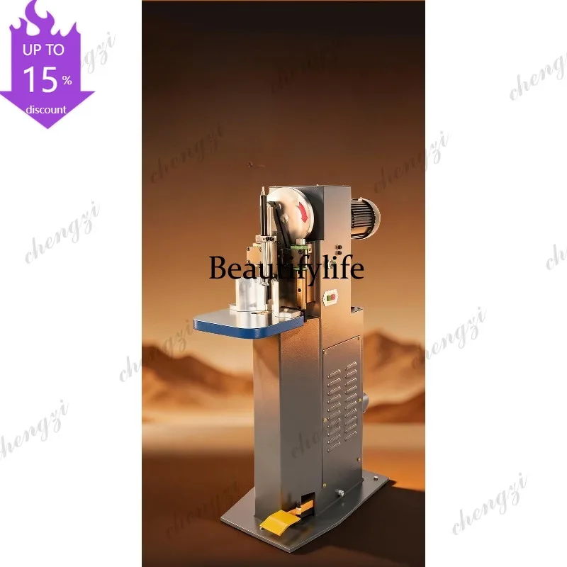 

A172 Electric vertical chamfering pneumatic angle cutting machine business card paper hanging tag PVC automatic angle cutting ma