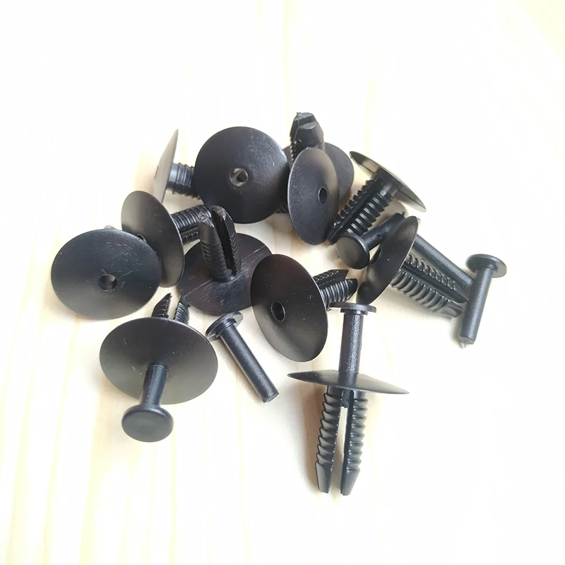 Auto Fastener Rivet Retainer Clips 6.8mm Hole Push Engine Cover Bumper Fender Car Door Trim Panel Clip For BMW Series 3 5 7