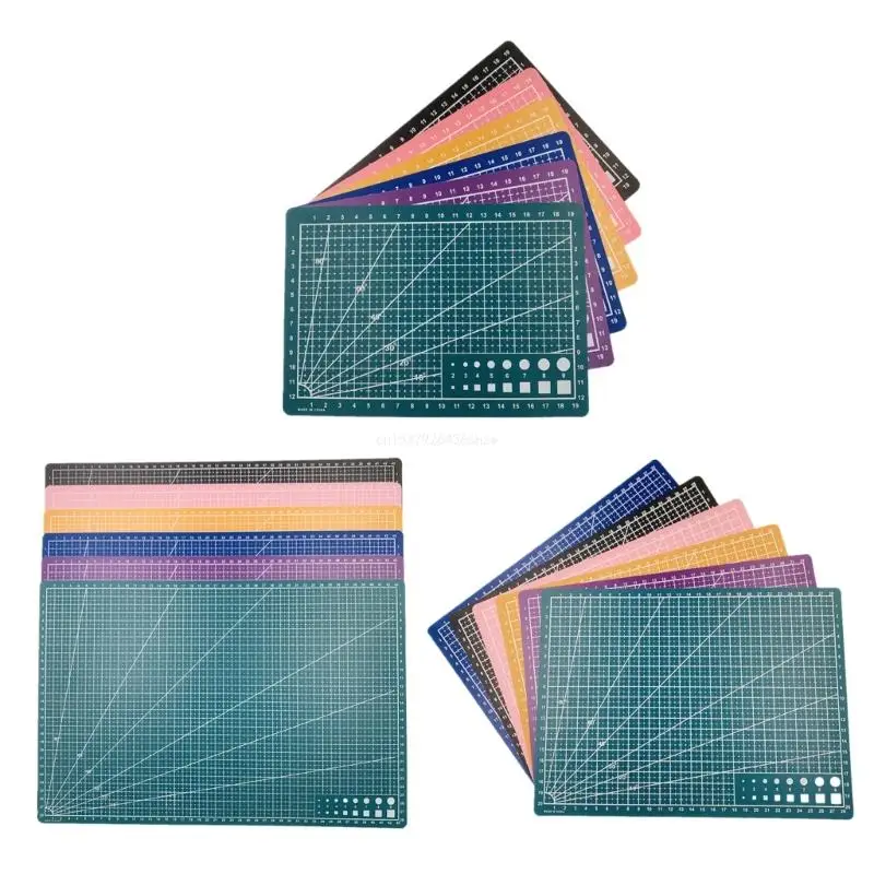 Double Sided Craft Cutting Mat Gridded Rotary Cutting Board Mat for Sewing Dropship