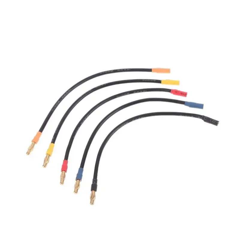 

3.5mm Female To 4.0mm Male Banana Plug Extension Cable Slug Connector Extension Cable Banana Plugs For RC Brushless Motor ESC