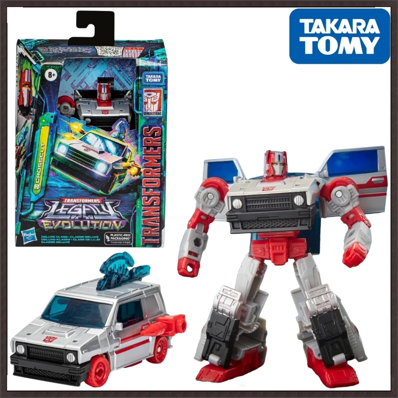 Takara Tomy Transformers Serie G Evolution D Class Crosscut, modelo de figura, Deformación de acción de Anime, Robot, coche, regalo para niños, en Stock