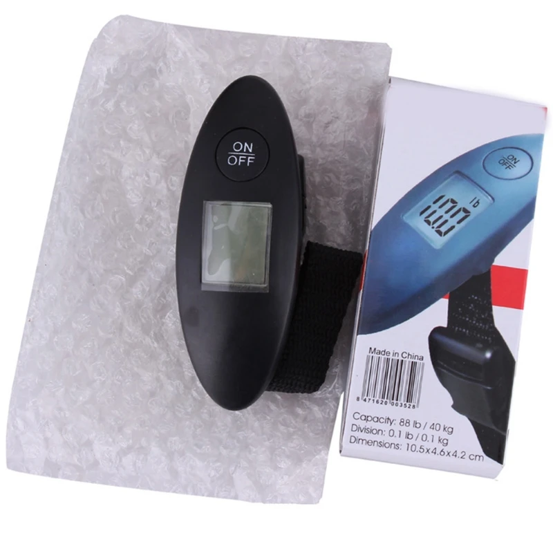 100g/40kg Digital Scale Luggage Scale LCD Display Portable Mini Weight