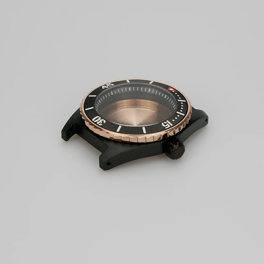 صالح NH34/5/6 حركة شقة 30.45 مللي متر سمك 3.4 مللي متر صالح ساعة SKX007 سليم الحافة ساعة ياقوت زجاج كريستال #2