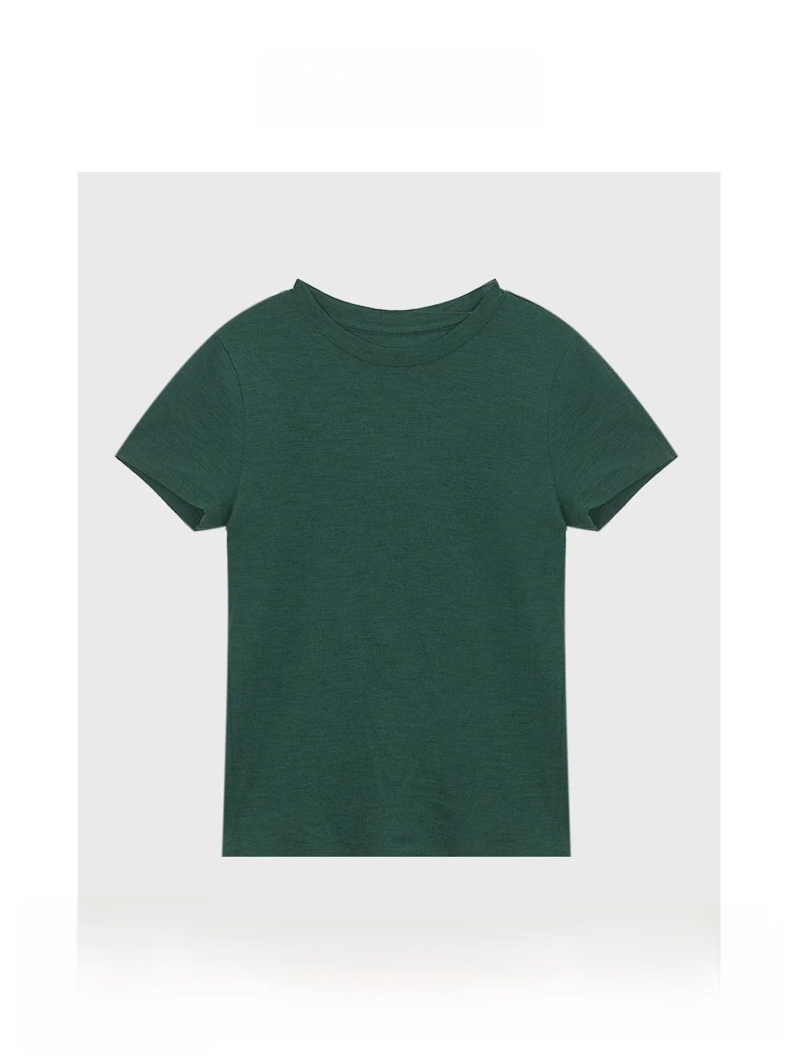 

Женский вязаный шерстяной свитер Ele Casual с круглым вырезом и коротким рукавом, облегающий, в стиле Lazy Sle от Wei Heng Jian, Лето 2025