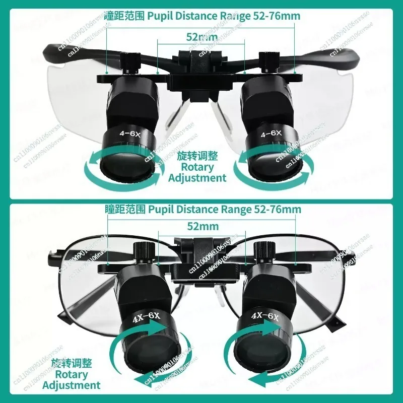 Suitable for4X 5X 6X Lab Binoculars Magnifigers  Ergovisions Headlamp Loupes with LED Light
