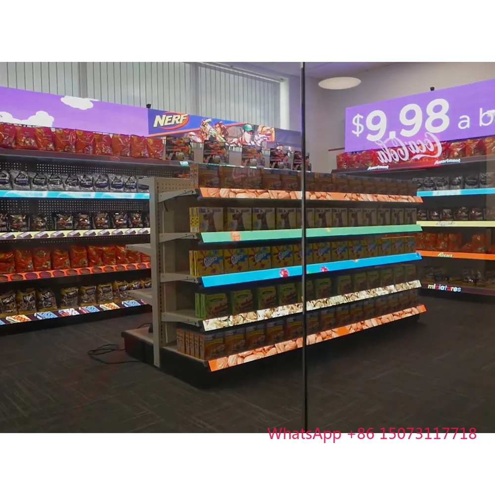 

Aluminium Shelf Led P1.25 Cob Display for Video Shelves Advertising Smart Retail Digital Signage Custom Supermarket Screen