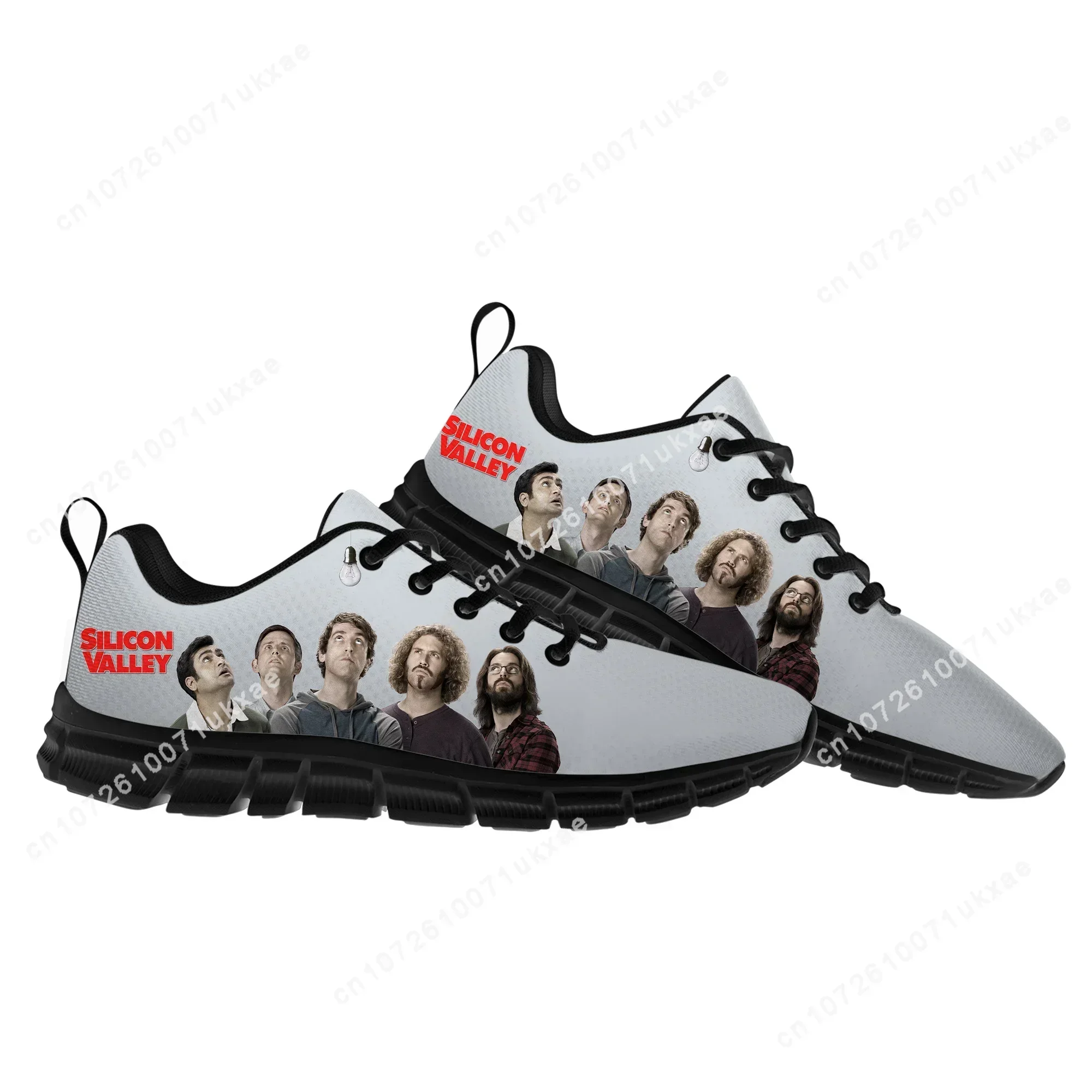 Silicon Valley TV series Sports Shoes Mens Womens  Sneakers Middleditch Casual Sneaker Couple Custom Shoes