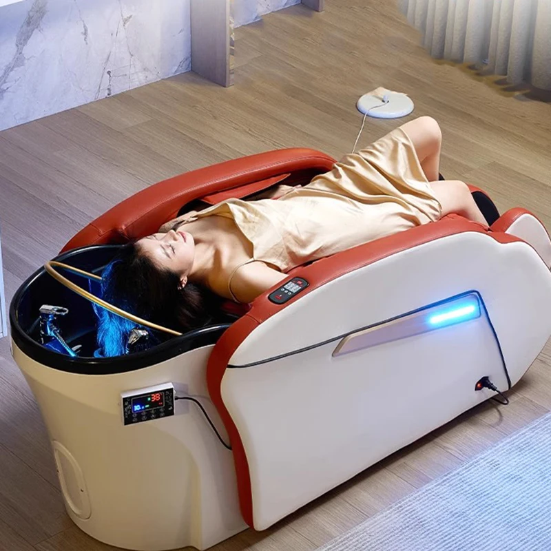 Massaggio elettrico intelligente Shampoo Letto Barbiere Parrucchiere speciale Letto di bellezza Salone Tina Pedicura Mobili per salone spa