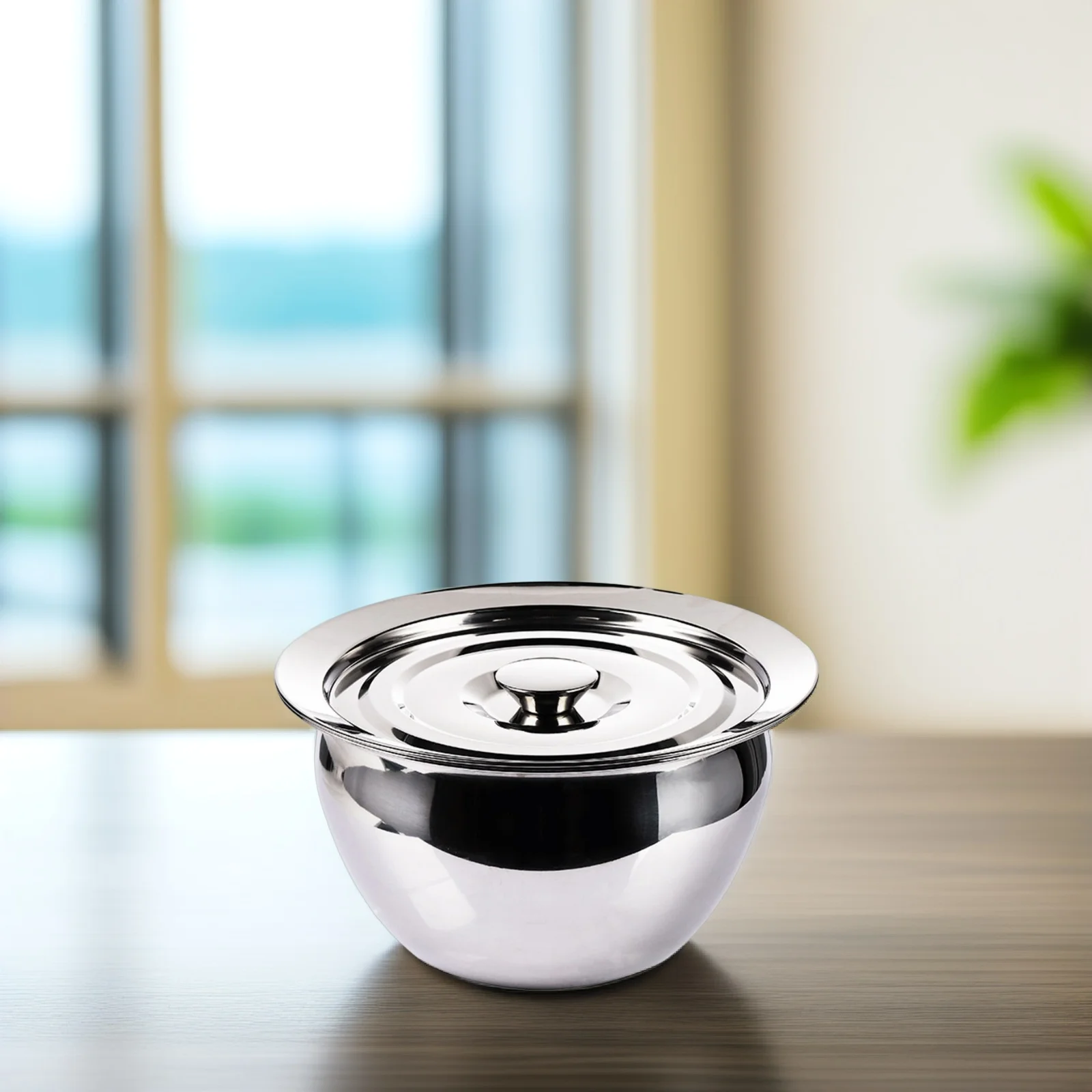 

1pc Stainless Steel Mixing Bowls Baking Egg Beater Kitchen Utensils Food Salad Bowl Storage Containers 20cm 24cm 30cm