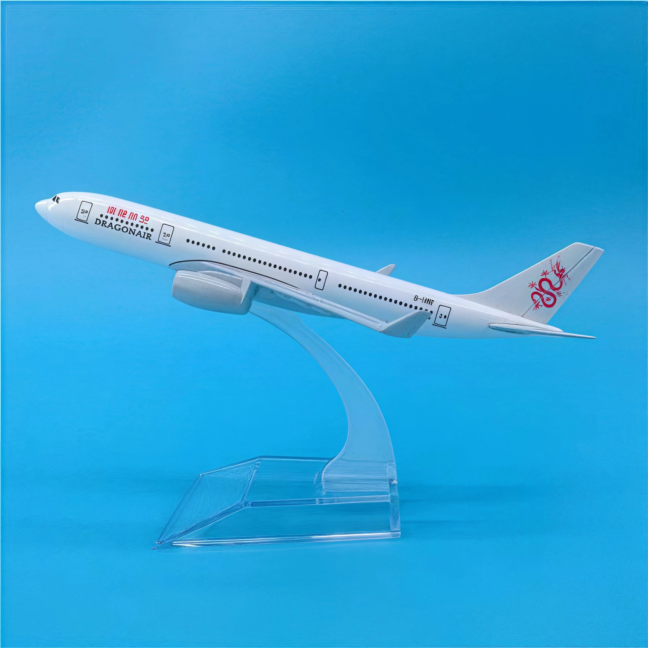 16 cm alloy aircraft model display static simulation of Hong Kong Aviation Dragon Airbus 330 collection display gift