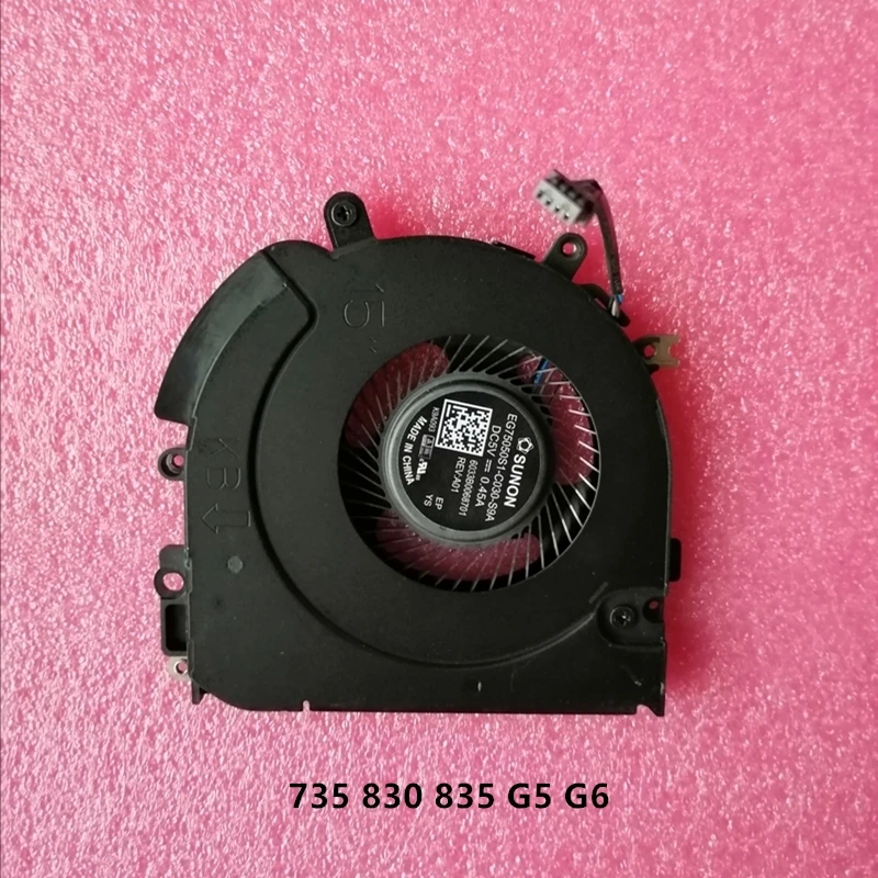 Brand New original Laptop CPU GPU cooling Radiator Fan For hp Elitebook735 830 835 G5 G6 HSN-I12C/I16C/I23C