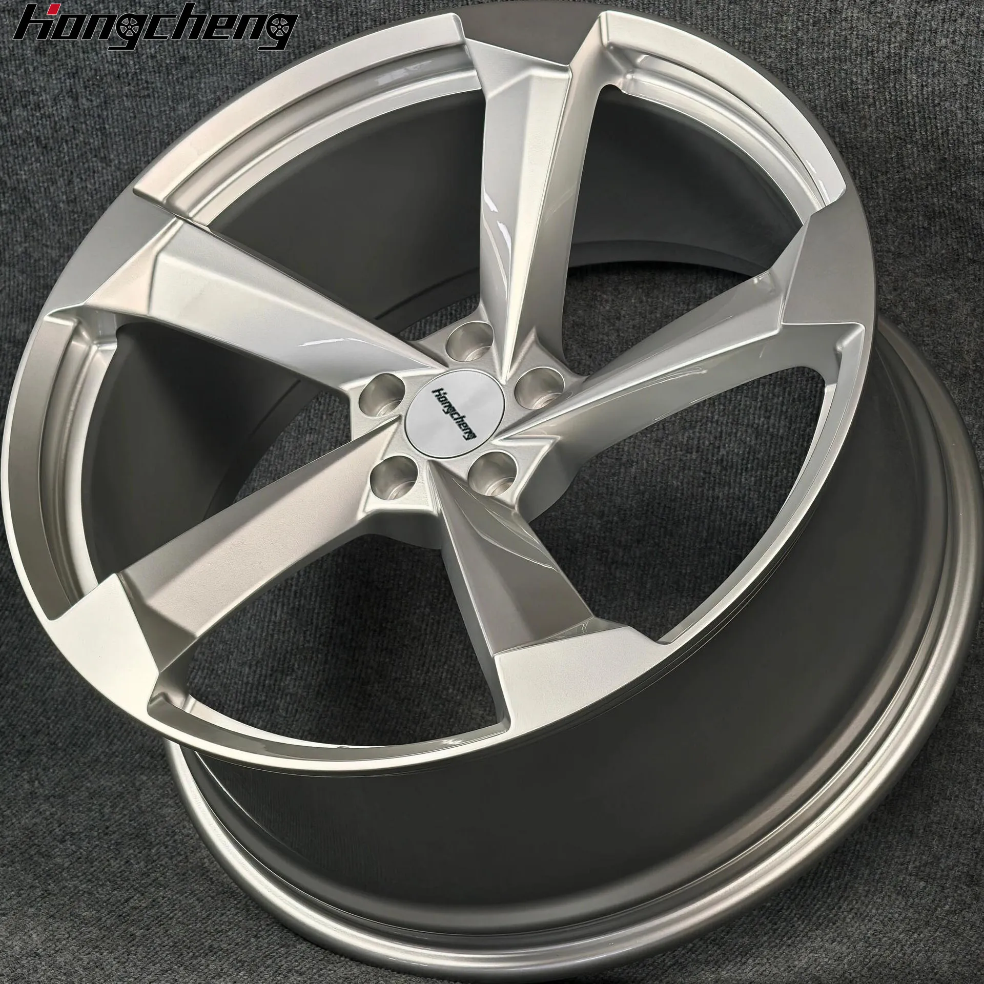 New model of 26Custom Forged 18 20 21 22 24 Inch 5x114.3 5x112 5x120  Aluminum Alloy Passenger Car Wheel Rims for  A7 S7 RS7 Q5