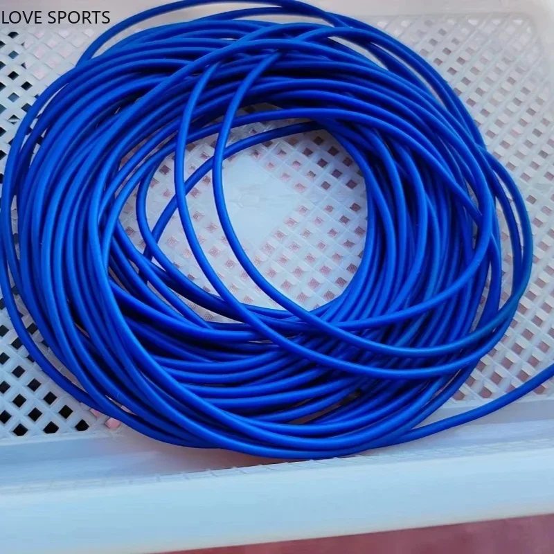 Nieuwe 20M Diameter 1.6 2.0 2.5 2.8 3.0mm Rubber Effen Elastische Rubberen Lijn voor Vissen Traditioneel Niveau Ronde Elastisch Touw voor Mannen