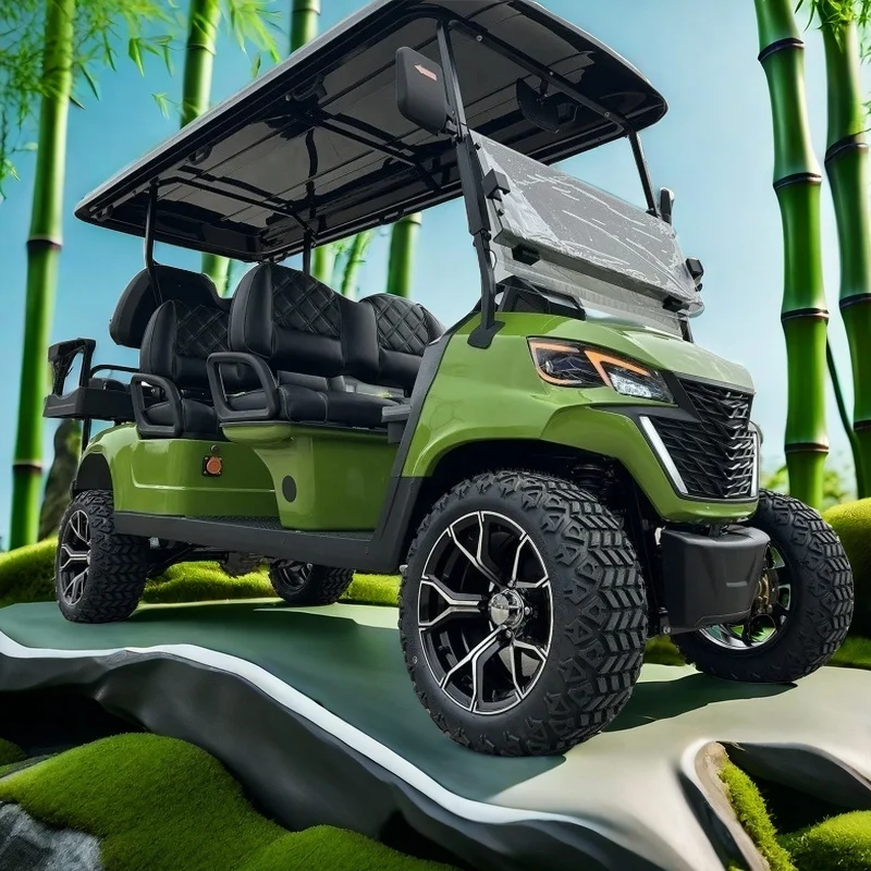 

New affordable 2/4/6/8 seat Golf Electric Carts for Sale Lithium 48/72V Custom Features Buggy With Comfortable Seats