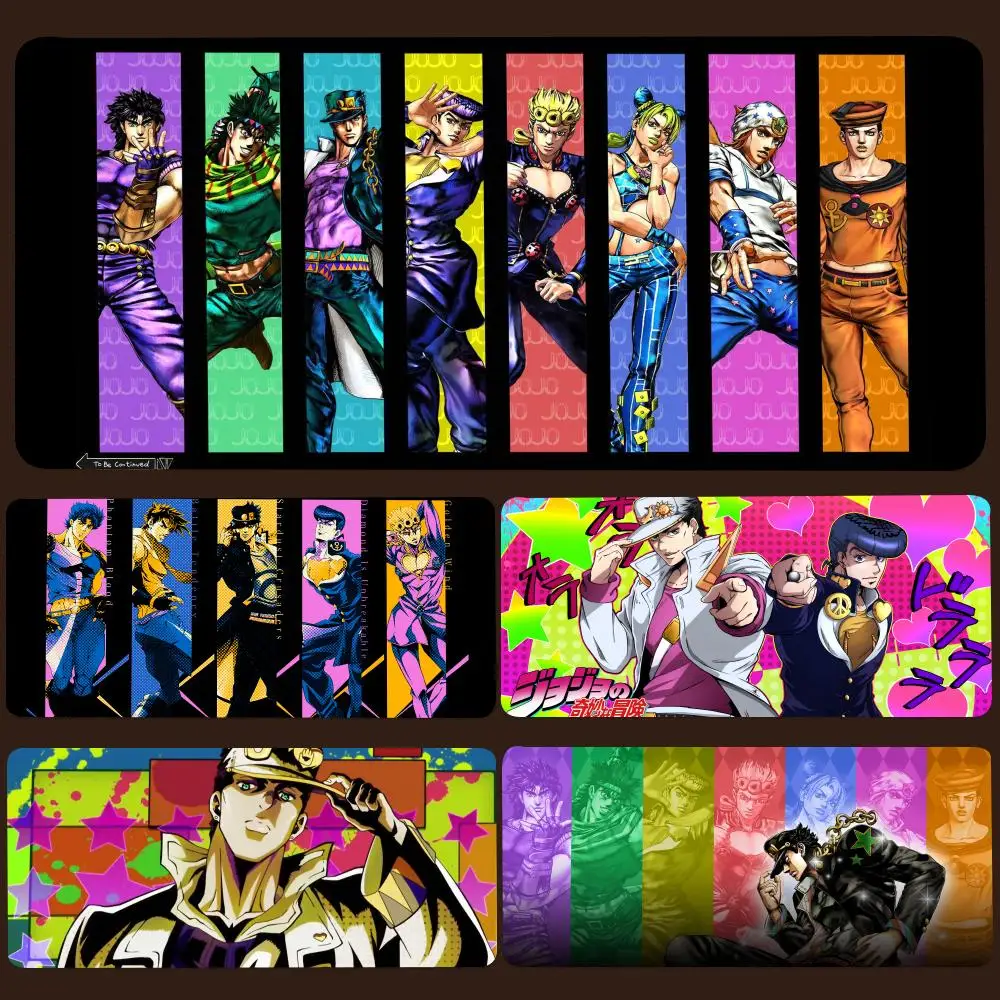 J-Jojo B-Bizarre A-Adventure Mouse Pad Large Gaming Mouse Pad 900X400MM XXL Desk Mat Non-Slip Rubber Game Mouse Mat Computer kaw