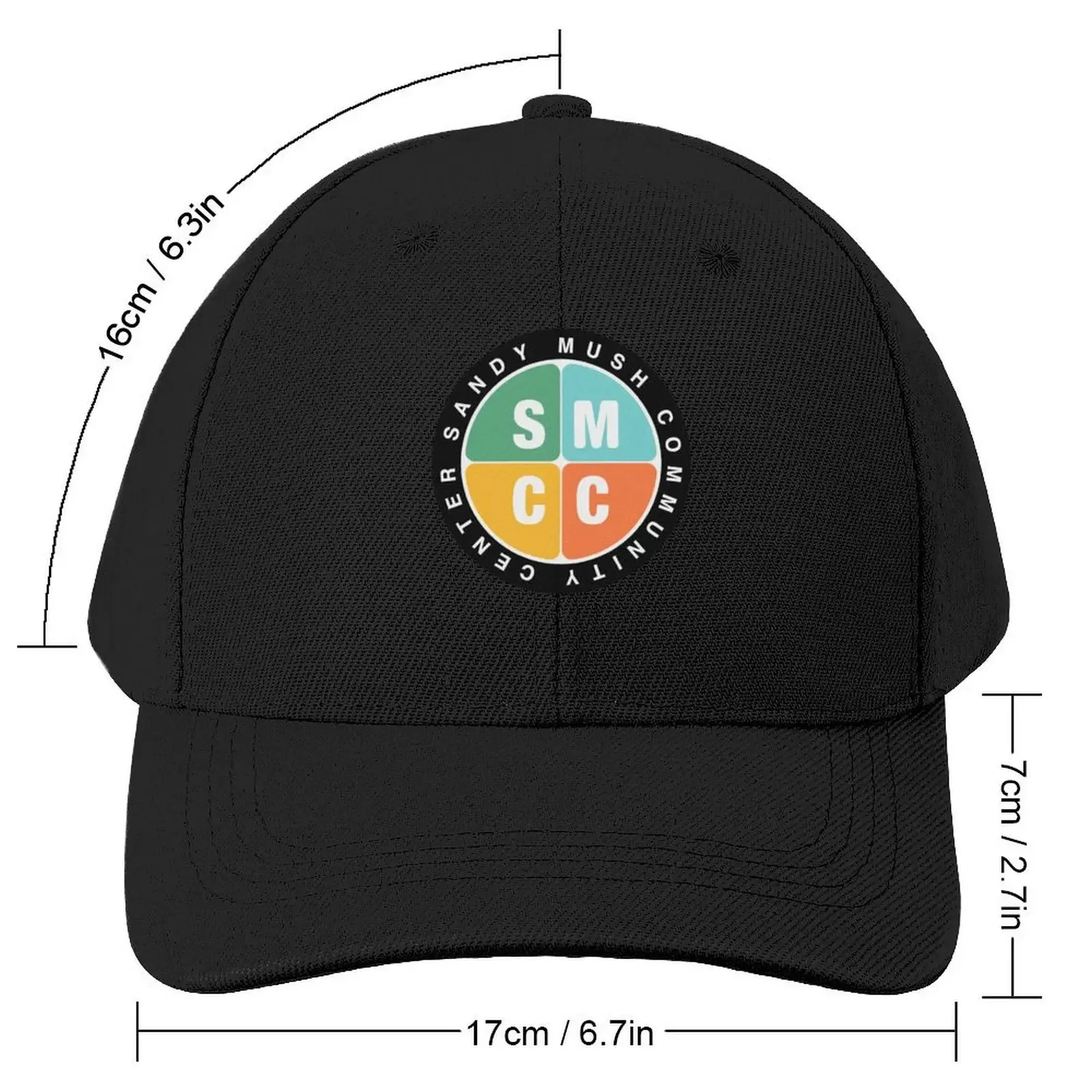 Sandy Mush Community Center Baseball Cap New In The Hat Golf Wear Golf Hat Man Caps For Men Women's