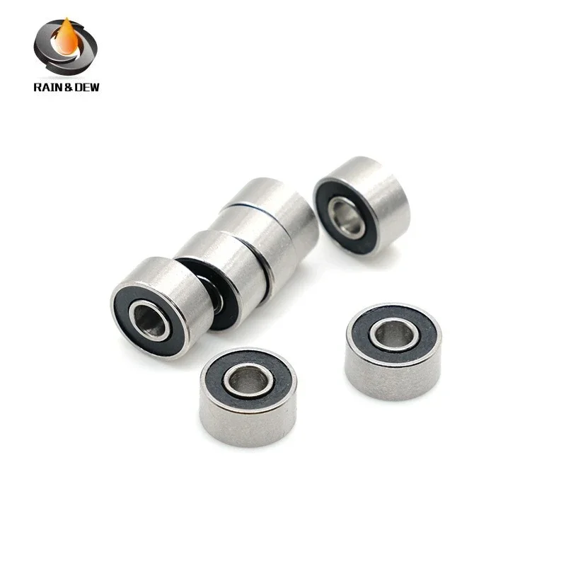 

10PCS S684RS 4x9x4 mm Bearing ABEC-7 440C Roller Stainless Steel S683-2RS Ball Bearings
