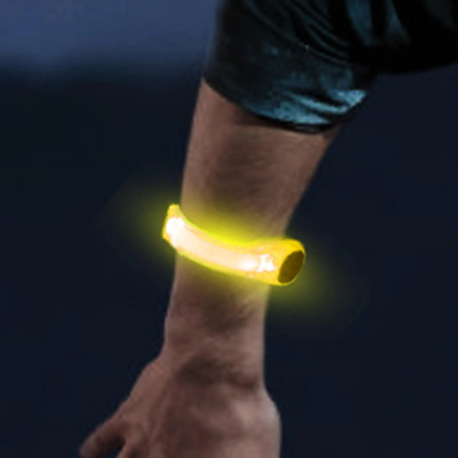 

Night Safety Light Adjustable LED Armband Reflective Running Wrist Belt Outdoor Hiking Jogging Walking Cycling Light Gear
