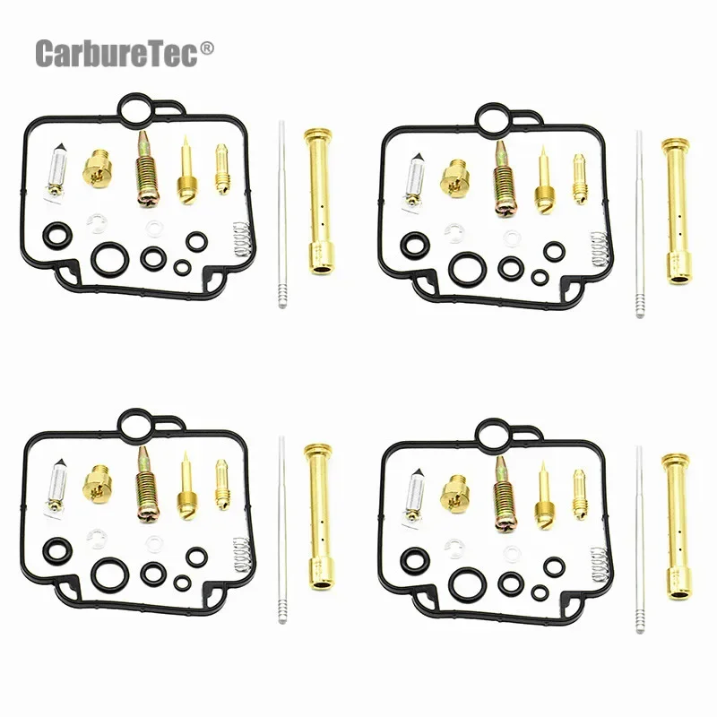 

4 Sets For SUZUKI GSF400 BANDIT 400 GJ74A GSF Carburetor Repair Kit Chamber Seal Gasket Float Valve Needle Seat O-ring Spring