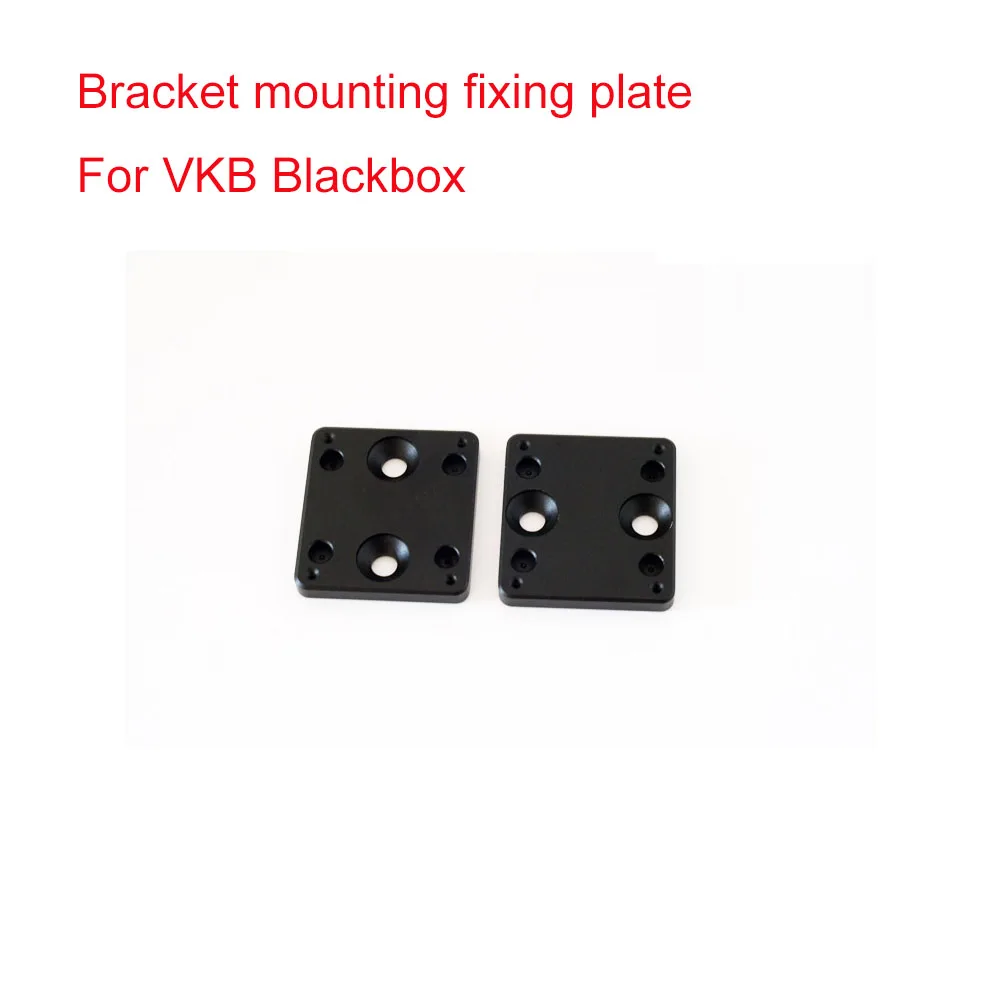 

CNC Aluminium Alloy Plate Desktop Bracket Mounting Plate For VKB Blackbox Blackbox Flight Rocker