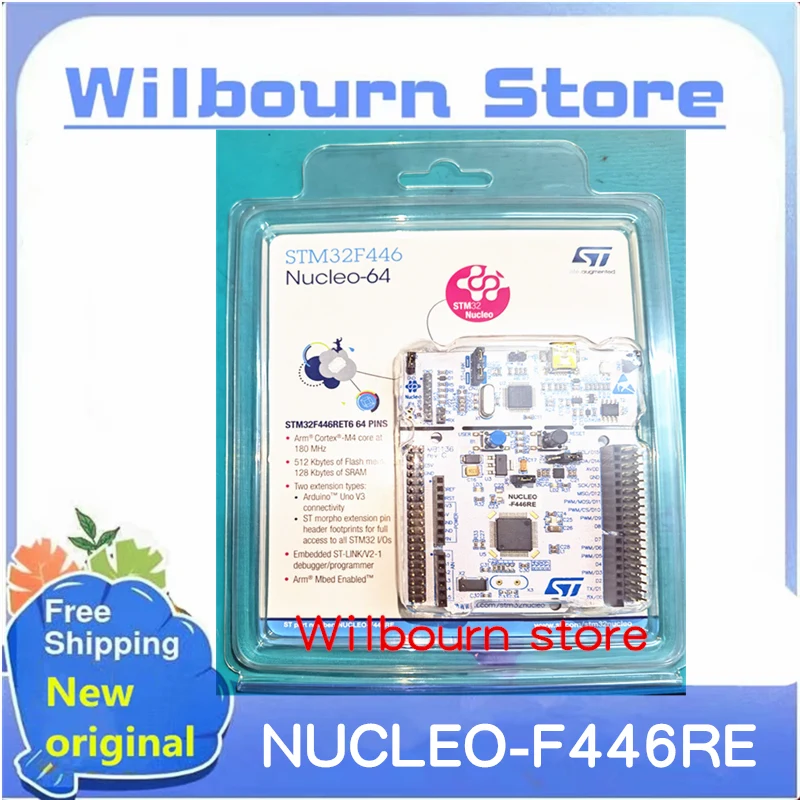 1PCS/LOT NEW Original NUCLEO-F446RE Nucleo-64 STM32 Development Board with STM32F446RET6 MCU