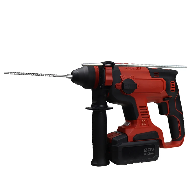 Portable Electric durable Wood Power Tools Cordless Hammer Drill  Lithium Battery Brushless Hammer