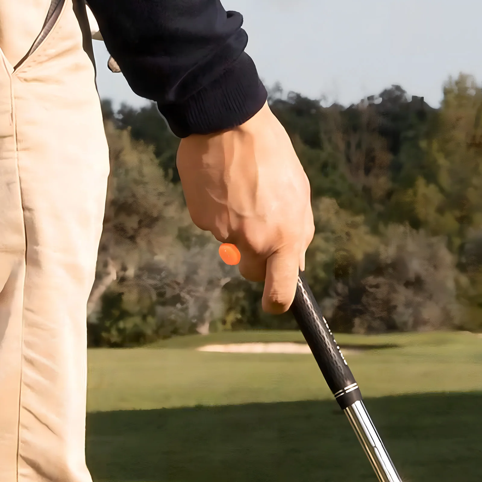

1 комплект силиконовых накладок для грифа клюшки для гольфа: тренировочный инструмент для повышения точности, комфортного хвата и легкого использования для всех уровней подготовки