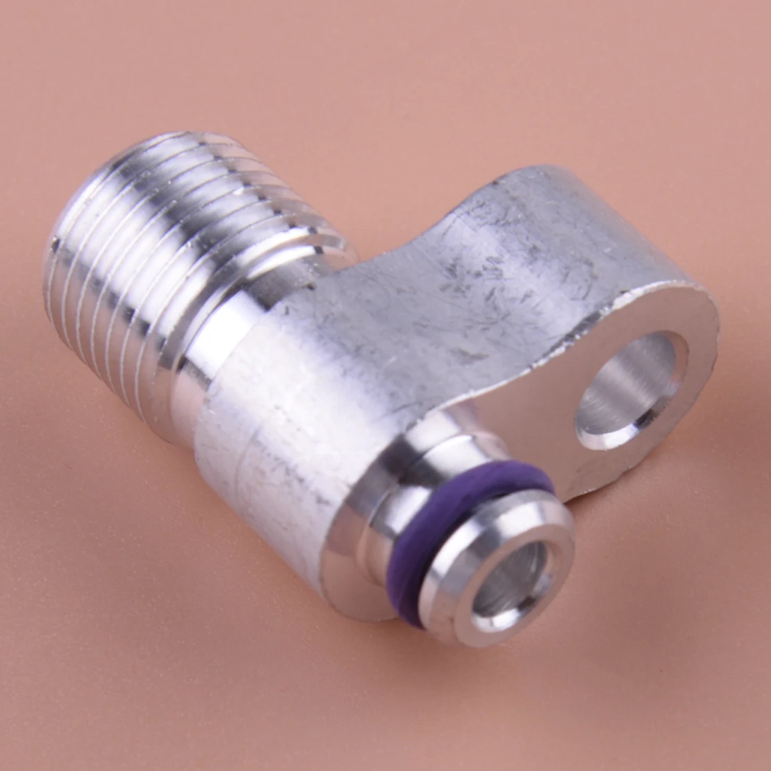 DWCX A/C Lines AC Compressor Drier Condenser Radiator Fitting Adapter for Auto Air Conditioning Hose R134a Universal