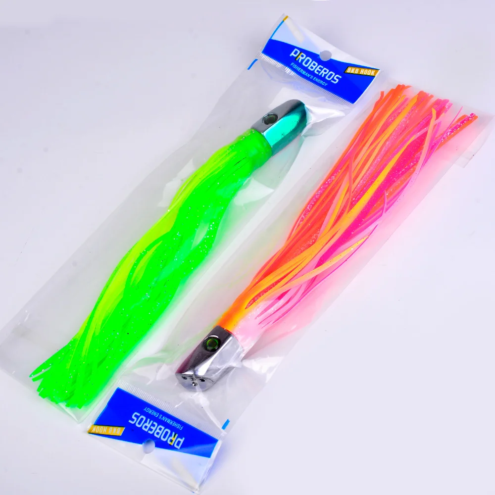 Proberos 9-Zoll Hochgeschwindigkeits-Schleppköder, Skirt-Köder für Marlin, Thunfisch, Delfin, Mahi, Durado, Wahoo, Big Game Hochsee-Angeln – Detail 10