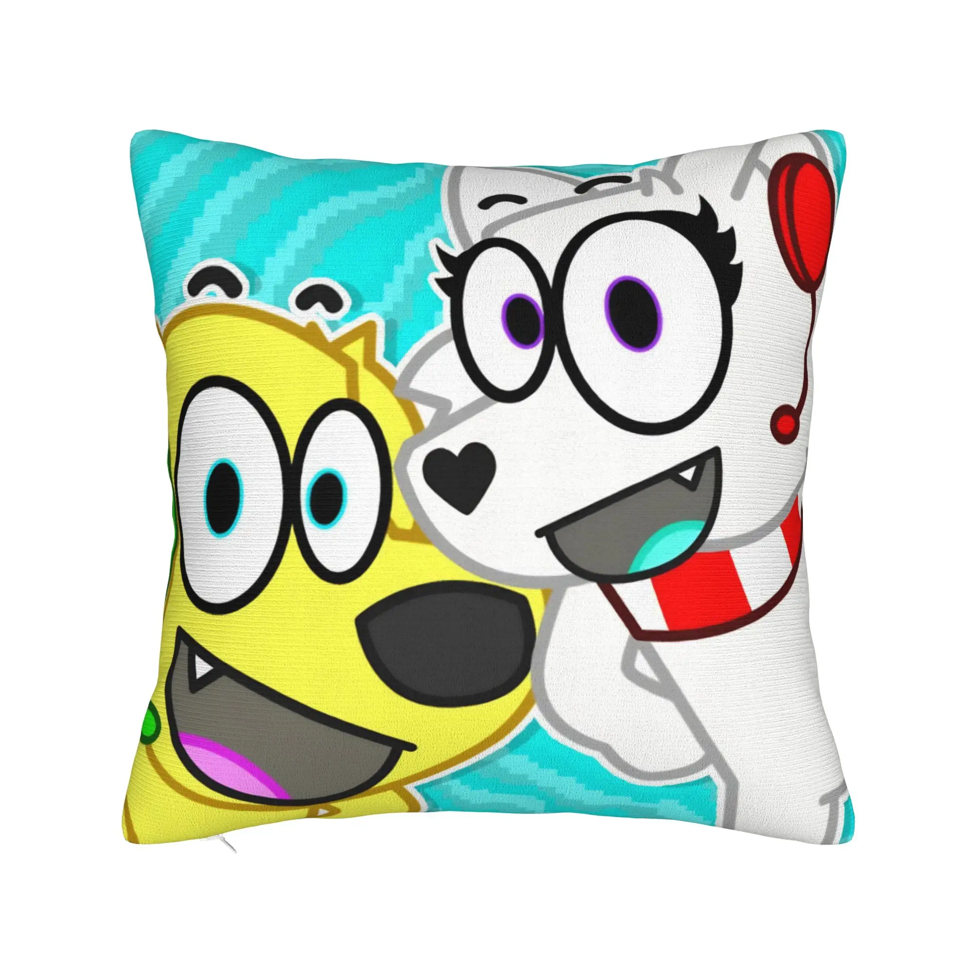 Tylers And Snowi Gaming Pillowcase Merch Printed Cushion Cover Decoration  Pillow Case Cover Bedroom Multiple Sizes