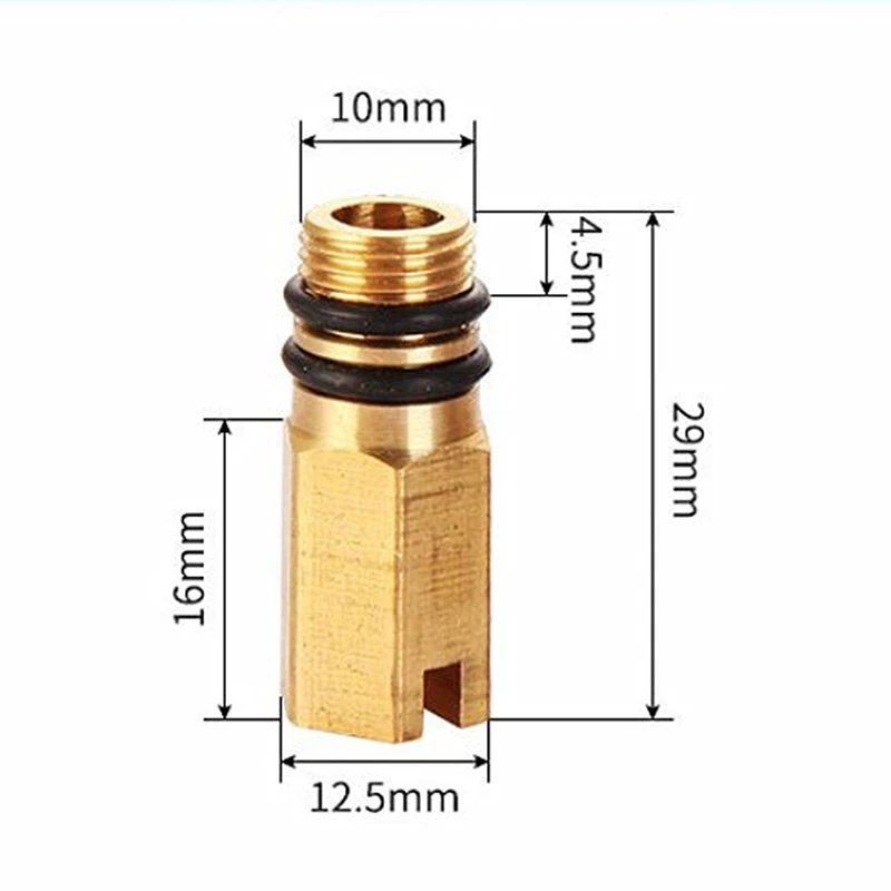 1/5pcs Faucet Inlet Plug M10 Hot Cold Water Faucet Inlet Plug Kitchen Fixture Flexible Pipe End Cap