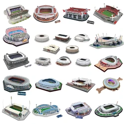 Puzzle 3D fai da te 29 stili stadio di calcio mondiale stadio di calcio europeo modello di edificio Asembled giocattoli educativi per bambini